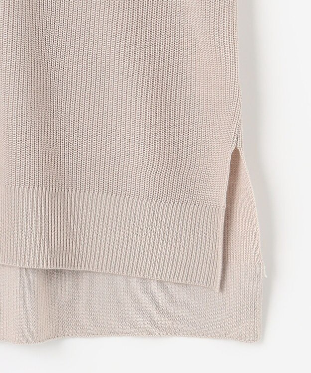 ANY 【セットアイテム】ニットベスト×ワンピース SET ベージュ×ベージュドット