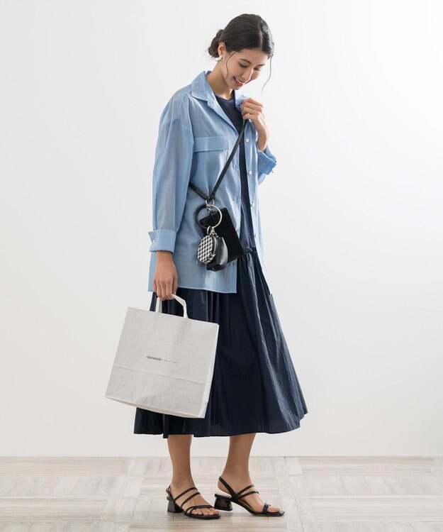 ONWARD Reuse Park 【自由区】ブラウス春夏 ブルー