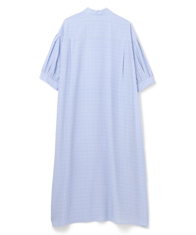 JOSEPH 【洗える】アクロスプリント　ドレス Sky blue