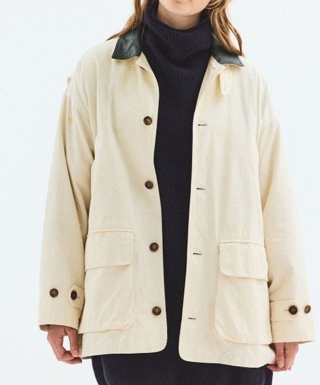 LENO HUNTING JACKET 《UNISEX》 ハンティングジャケット IVORY