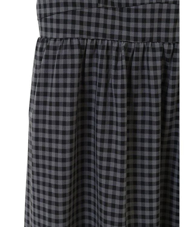 earth music&ecology ビスチェ風キャミドレ Black