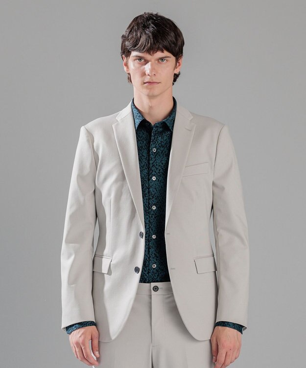 JOSEPH HOMME コンプレッションジャージー ジャケット アイボリー系