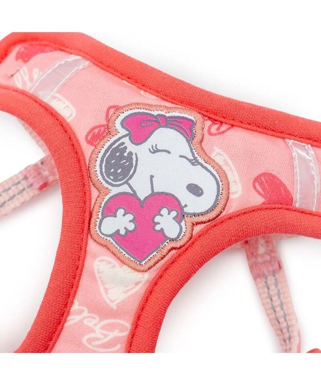 PET PARADISE スヌーピー リード付きハーネス 《ハートベル》 ＳＳ 0