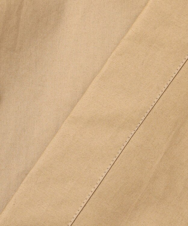 23区 【洗える】コンパクトコットンツイル スキッパー シャツ ベージュ系