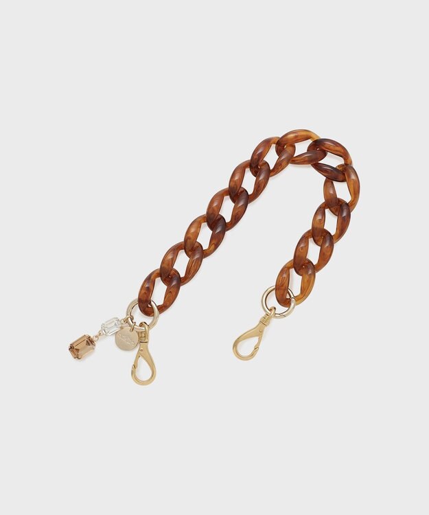 GRACE CONTINENTAL ビジュースマホチャーム ブラウン