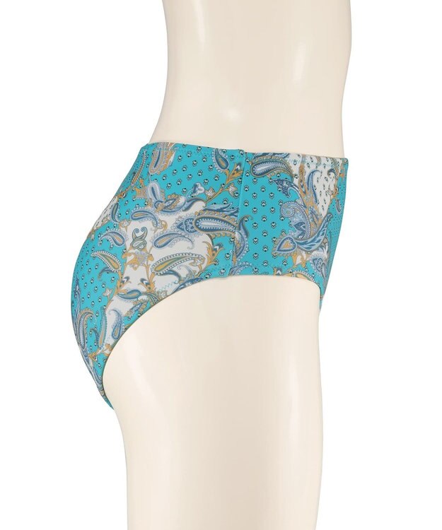 San-ai Resort（三愛水着楽園） ロングパンツセット　9M・11L　【Coral veil（コーラルヴェール）】 グリーン