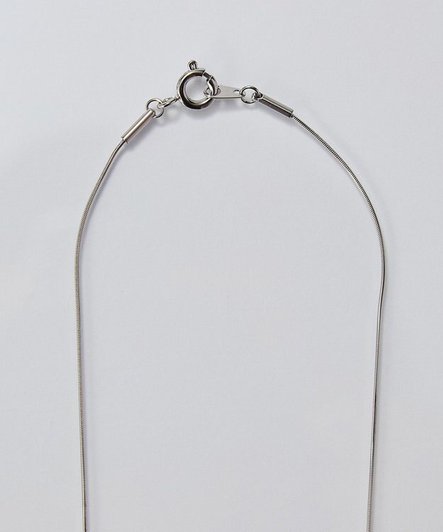Phoebe 【金属アレルギー対応】ミニマルコンパクトチェーンネックレス/サージカルステンレス シルバー シルバー