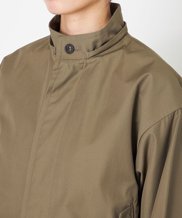 NAVE 【Nave・撥水加工】オーガニックギャバ ジャケット カーキ系