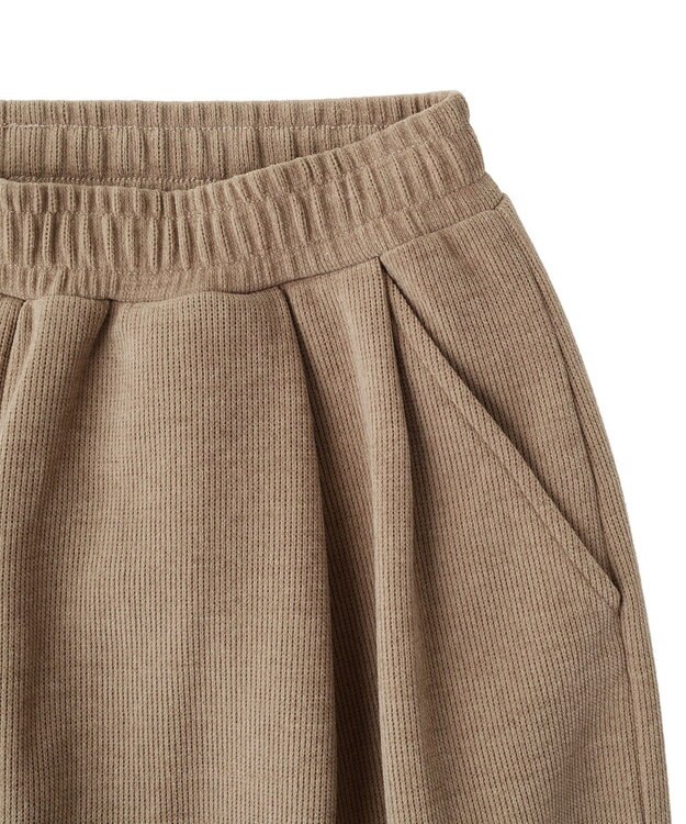 CRAFT STANDARD BOUTIQUE 起毛カットソーイージーパンツ Beige