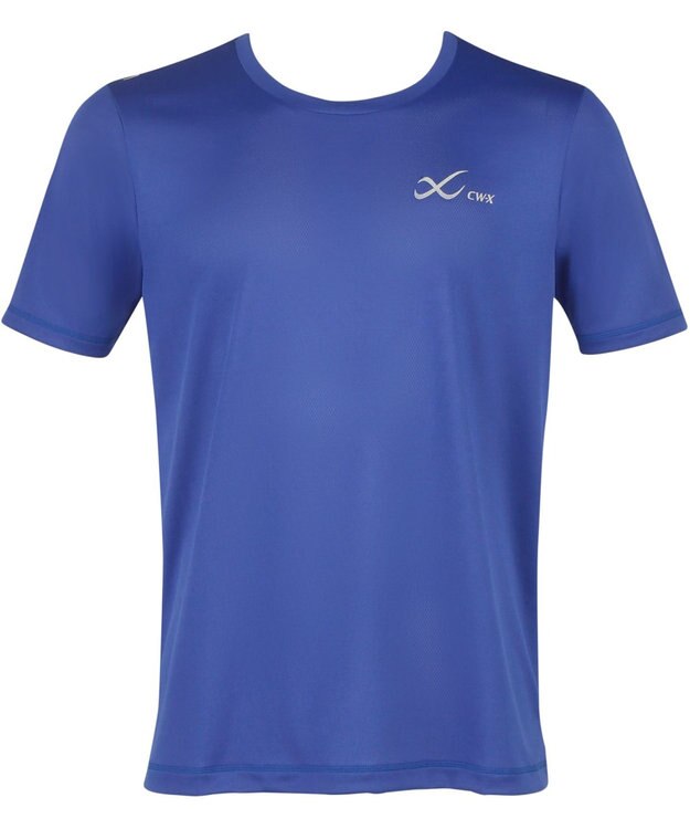 CW-X 【MEN】 CW-X アウター トップス 半袖 吸汗速乾 UVカット率90％以上 DLO135 /ワコール ブルー