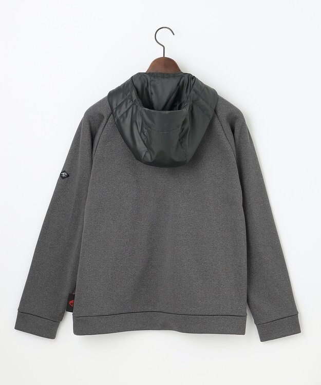JOSEPH ABBOUD MOUNTAIN 【UNISEX】吸水速乾 バックフリースパーカー グレー系