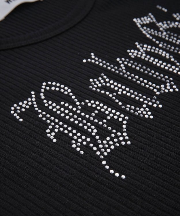 WEGO ラインストーンチビリブT ブラック