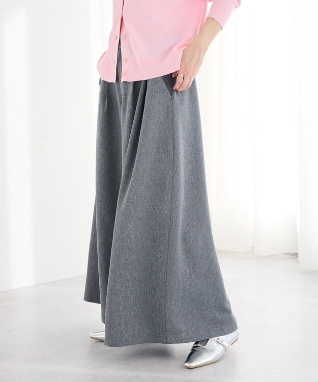 CRAFT STANDARD BOUTIQUE スカーチョワイドパンツ Gray Mixture