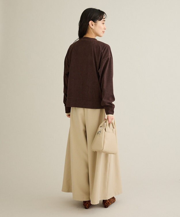 CRAFT STANDARD BOUTIQUE スカーチョワイドパンツ Beige