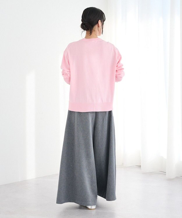 CRAFT STANDARD BOUTIQUE スカーチョワイドパンツ Gray Mixture