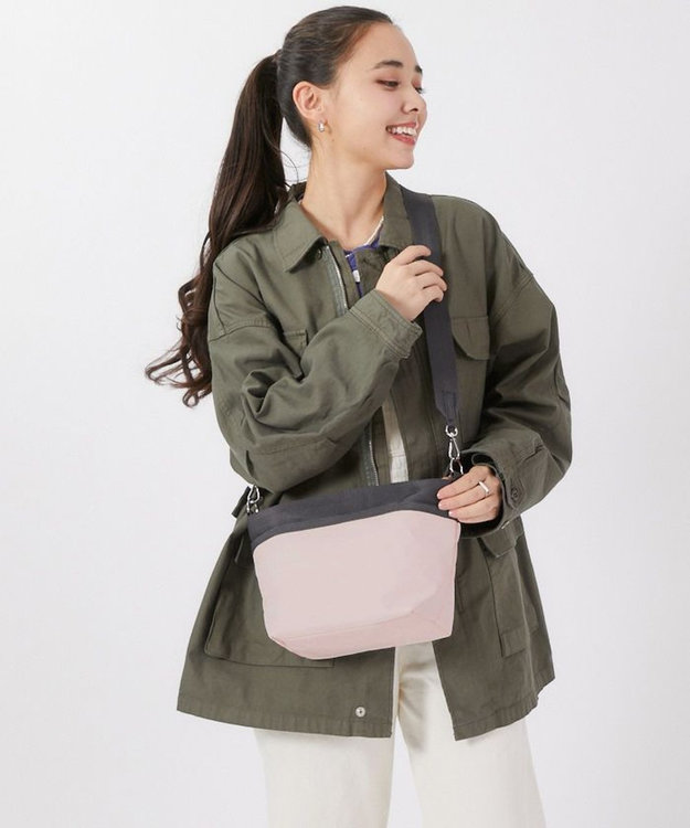 LeSportsac SMALL BUCKET BAG/ピーチブラッシュ/サンダー ピーチブラッシュ/サンダー