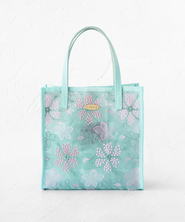 TOCCA 【WEB・数量限定】CHERISH UPCYCLE BAG バッグ トッカブルー系