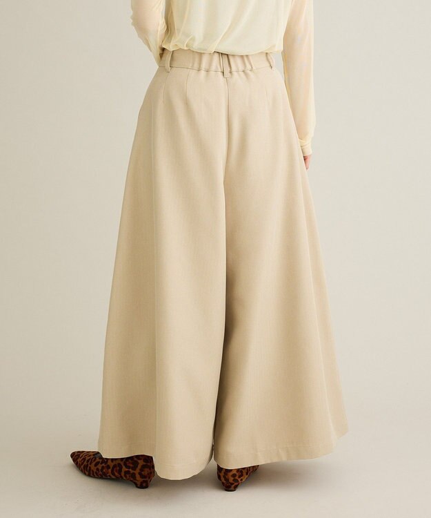CRAFT STANDARD BOUTIQUE スカーチョワイドパンツ Beige