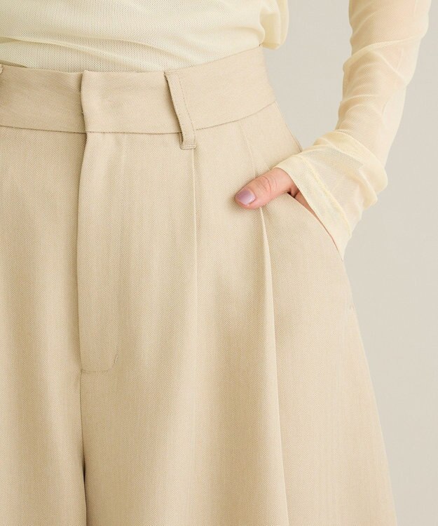 CRAFT STANDARD BOUTIQUE スカーチョワイドパンツ Beige