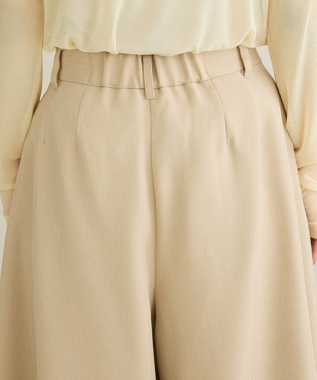 CRAFT STANDARD BOUTIQUE スカーチョワイドパンツ Beige