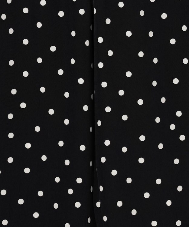 UNFILO 【ウエストゴム】プリント イージーパンツ ドット