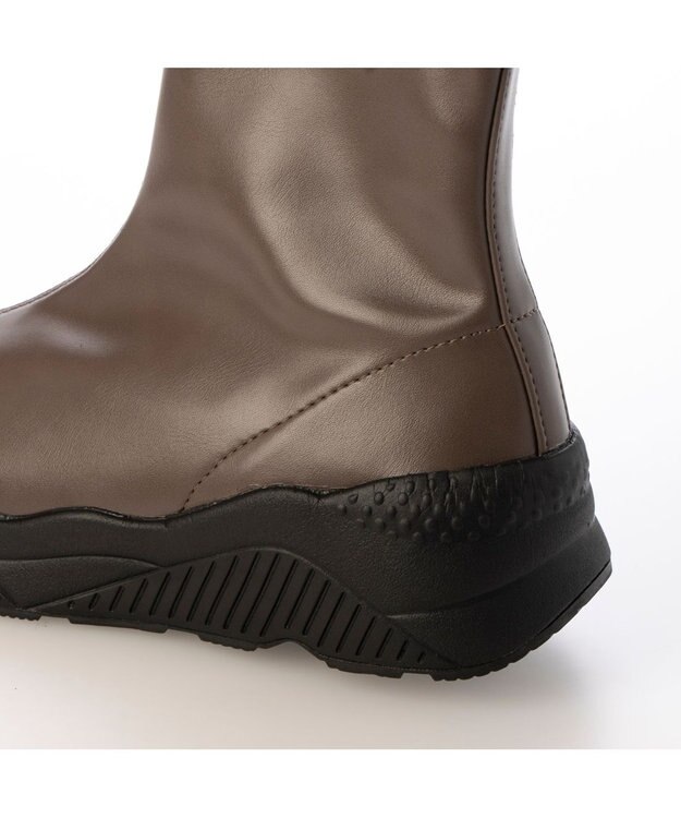 MODE ET JACOMO <noyau>軽量スニーカーショートブーツ グレー