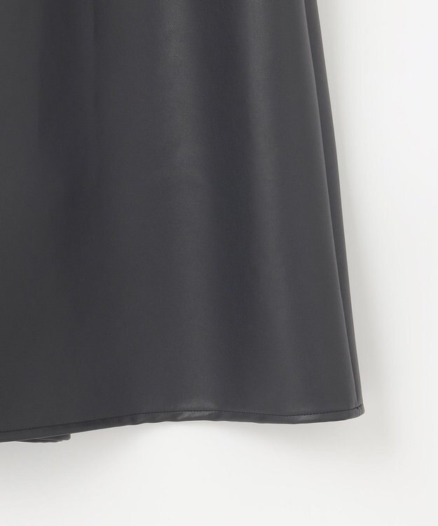 NAVE 【Nave】ヴィーガンレザー スカート ブラック系