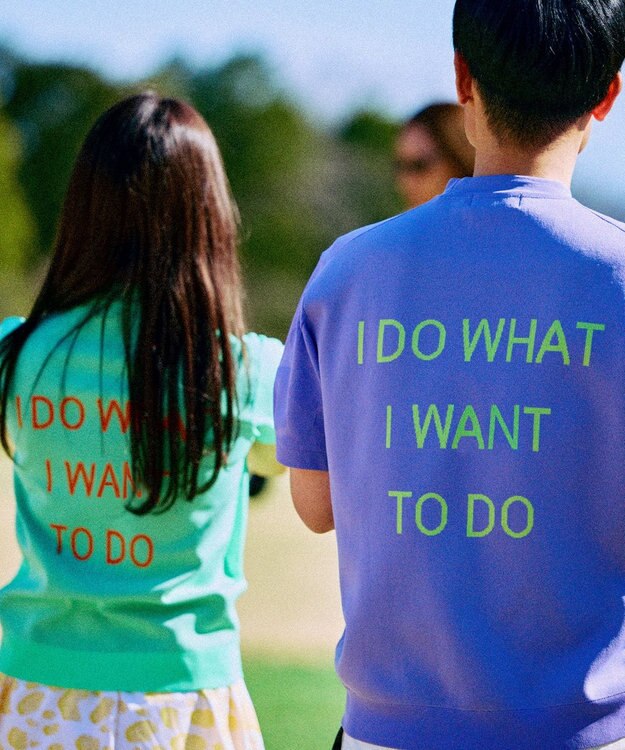 PW CIRCULUS 【手洗い可能】【MEN】アニマルドットニットモック ゴルフ パープル系