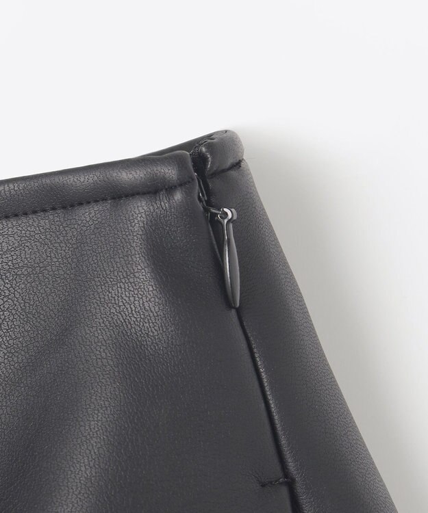 NAVE 【Nave】ヴィーガンレザー スカート ブラック系