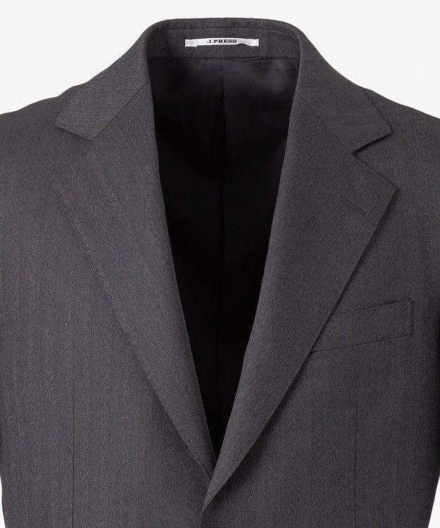J.PRESS MEN 【ESSENTIAL CLOTHING】ヘリンボーンストライプ スーツ/総裏 グレー系1