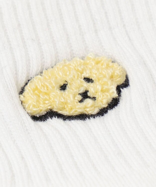 WEGO モコモコアニマルアンクルパイルソックス 柄1