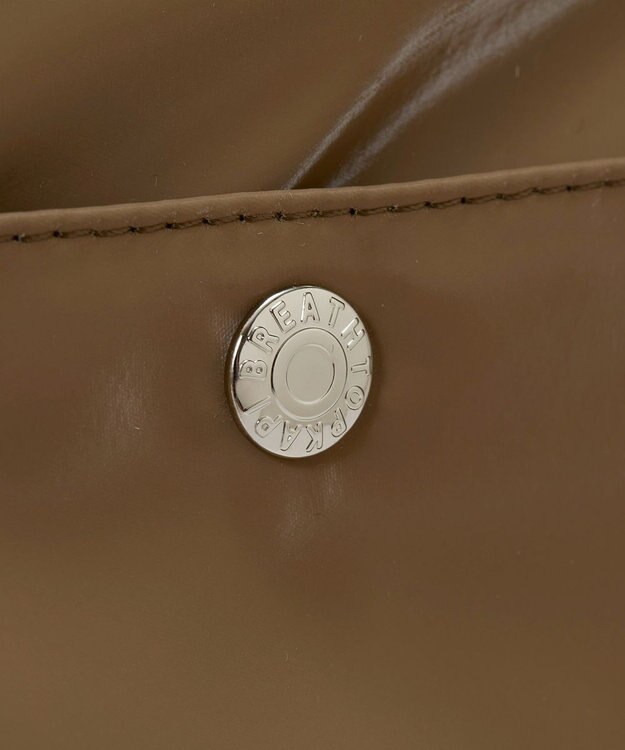 TOPKAPI 【Breath TOPKAPI】Train 防水ポリエステル ショルダー付き A4 トートバッグ / キャリー対応 ブラウン