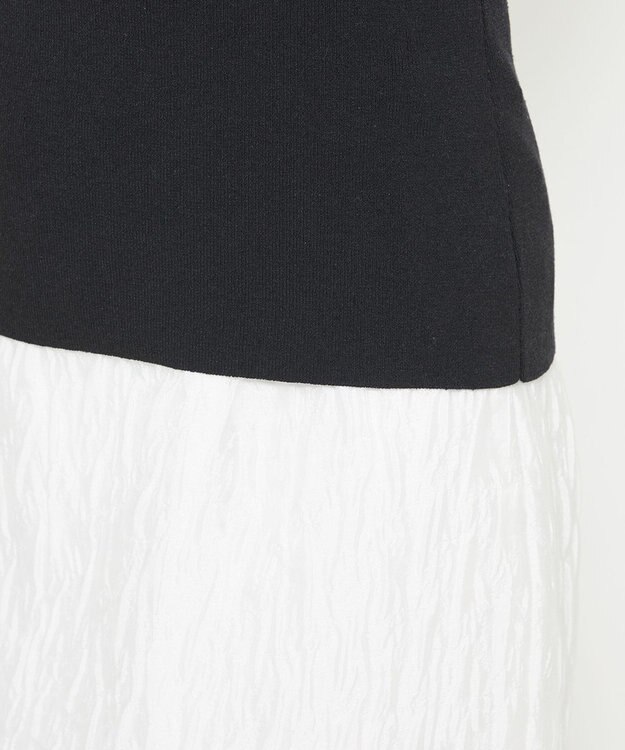 uncrave リネンニット スクエアタンクトップ ブラック