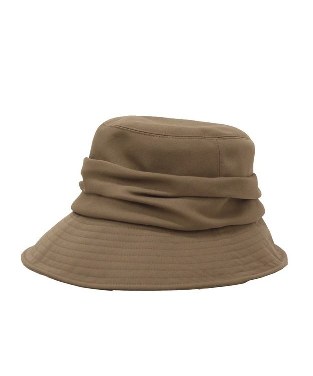 ATRENA デニムライク遮光タックダウン ブルーグレー