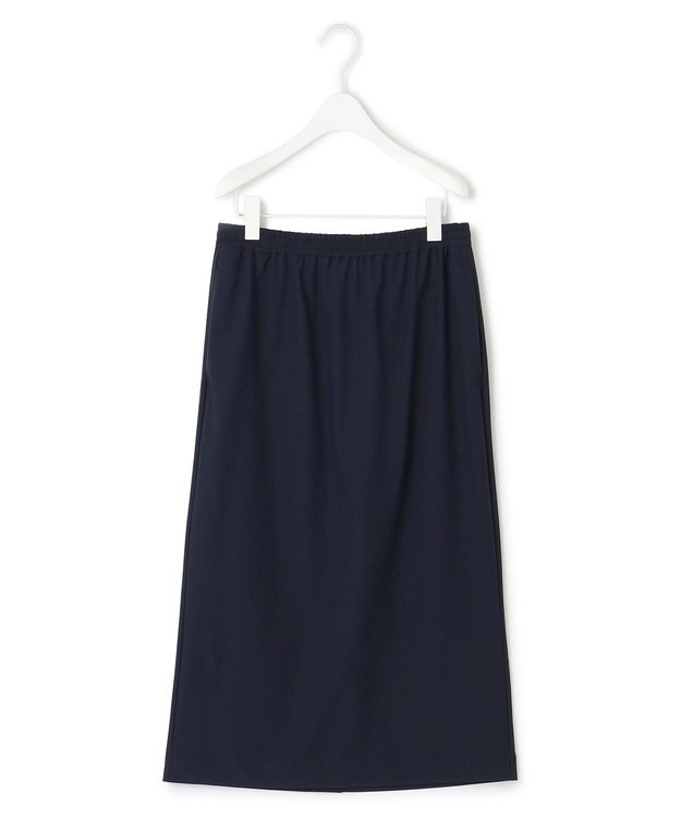 ICB L 【接触冷感・UVカット・洗える】アトラストリコット ナロースカート ネイビー系