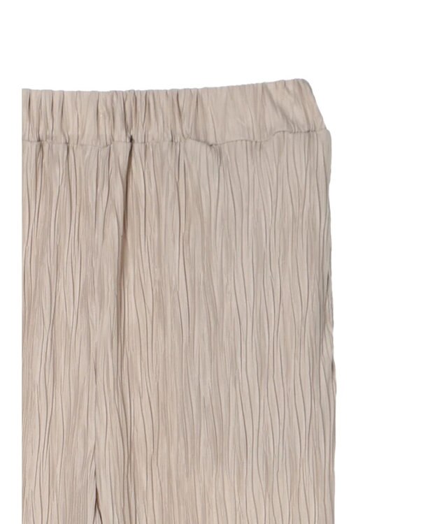 Green Parks ・ＳＵＧＡＲ　ＳＰＯＯＮ＜ＣＯＯＬ＞プリーツカットパンツ Gray Beige