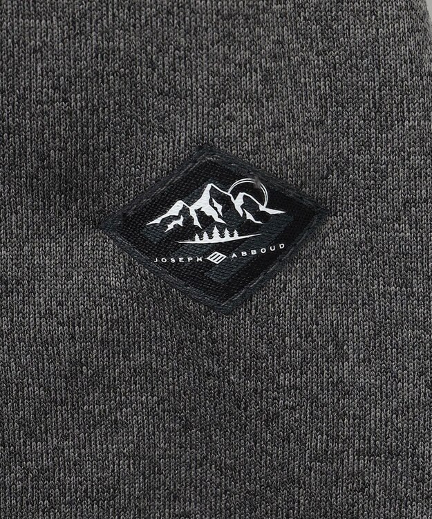 JOSEPH ABBOUD MOUNTAIN 【UNISEX】吸水速乾 バックフリースパーカー グレー系