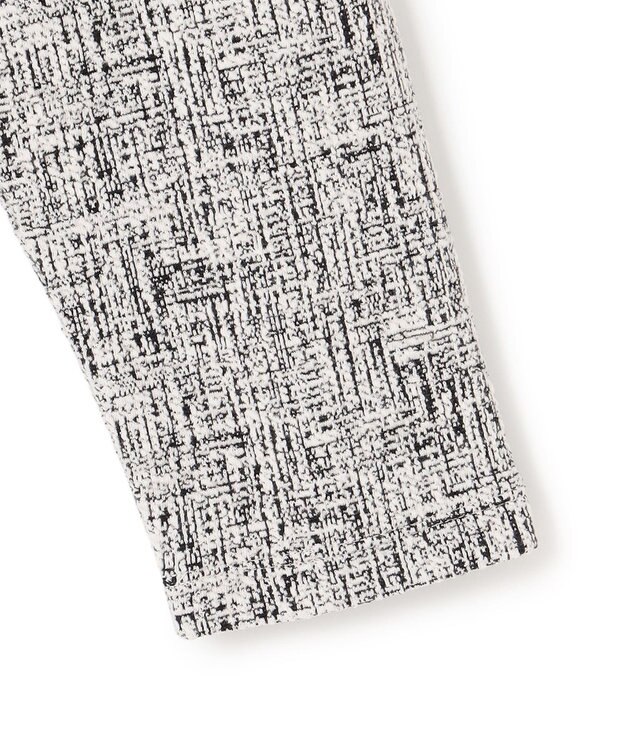 JOSEPH HOMME 【新素材】パフィーチェックジャージー　クルーネックカットソー ライトグレー系