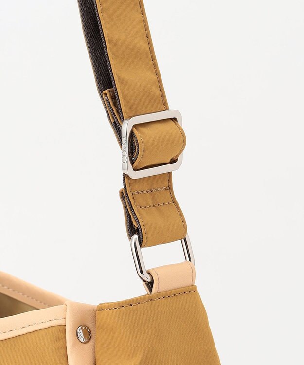 Y'SACCS 【ムック本掲載】タスランナイロンショルダーバッグ マスタード