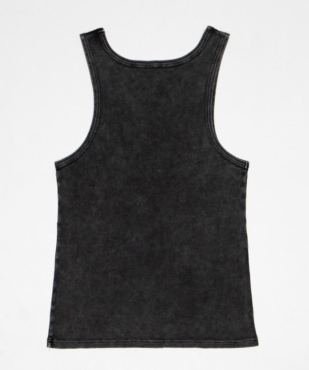 WEGO コットンリブタンクトップ ブラックその他