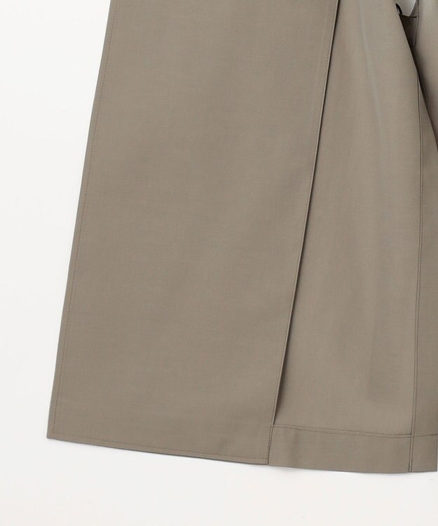 23区 【洗える】シアーマットクロス ジレ ブラウン系