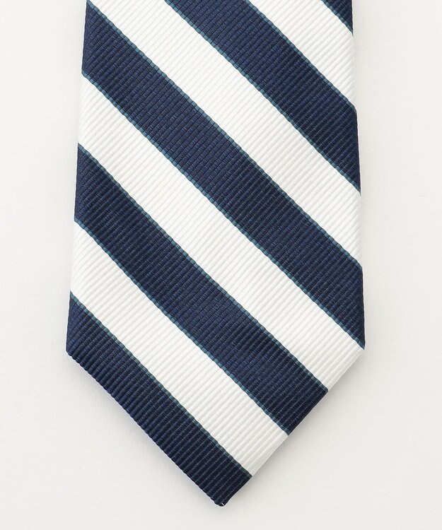 J.PRESS MEN 【JAPANESE TWILL&REPPE STRIPE COLLECTION】 レジメンタル ネクタイ ネイビー系1