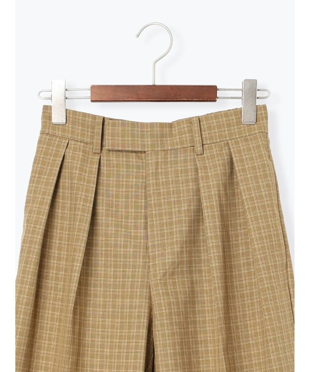 Te chichi ワイドスラックス(セットアップ可)《2025Autumn catalog vol.2 item》 ベージュ