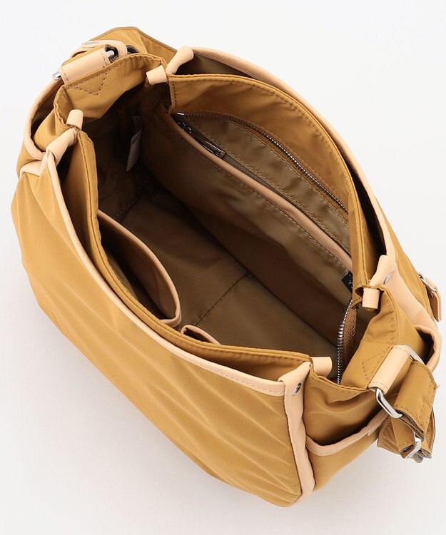 Y'SACCS 【ムック本掲載】タスランナイロンショルダーバッグ マスタード