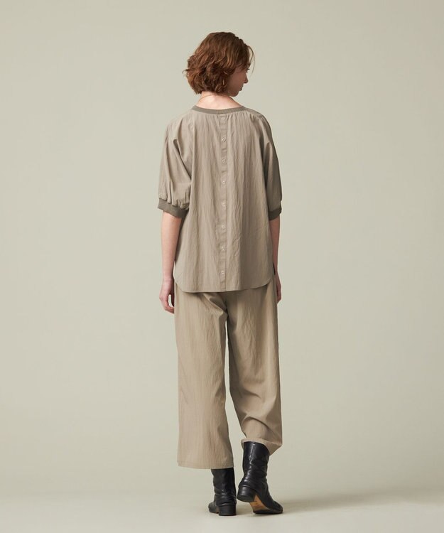 J.PRESS YORK STREET 【WOMEN】ドルマンスリーブ ブラウス ベージュ系