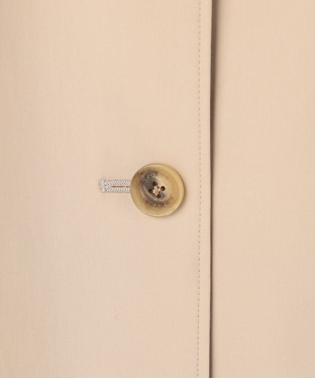 J.PRESS LADIES ドライストレッチ ロング ステンカラー コート ベージュ系