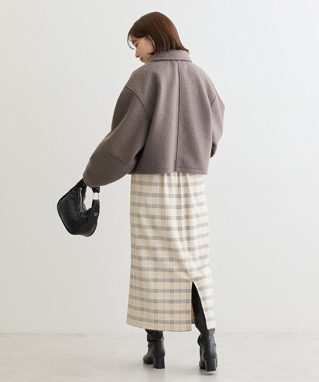 Green Parks ・ＥＬＥＮＣＡＲＥ　ＤＵＥ　ブークレＷ－ＺＩＰブルゾ Charcoal Gray