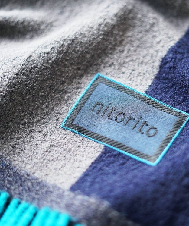 nitorito 【3WAY/秋冬向け/UNISEX】wadachi チェック柄 ストール navy