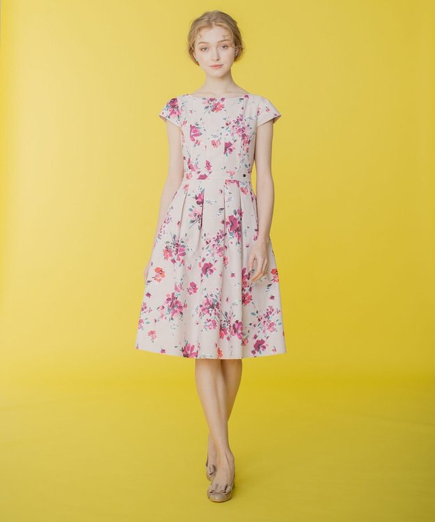 TOCCA 【洗える！】ANEMONE BOUQUET ドレス ピンク系5