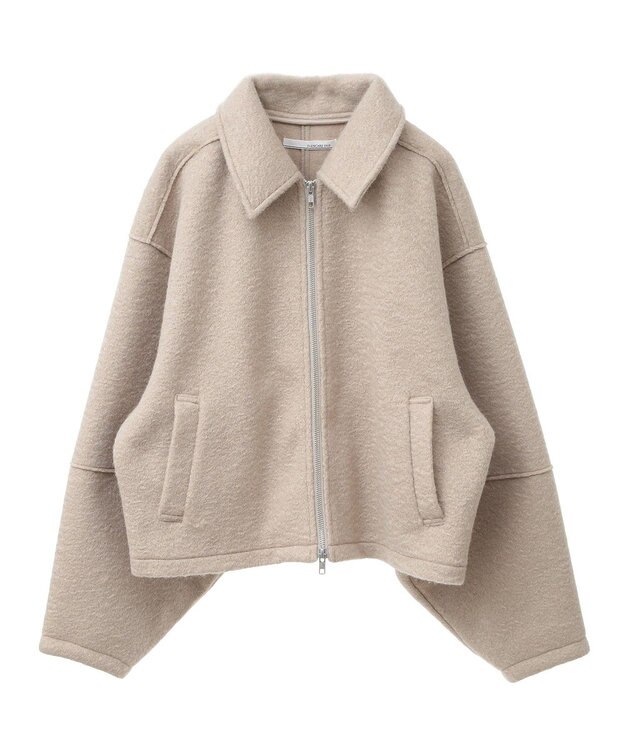 Green Parks ・ＥＬＥＮＣＡＲＥ　ＤＵＥ　ブークレＷ－ＺＩＰブルゾ Beige